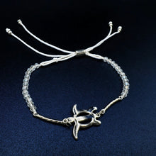 Load image into Gallery viewer, Crystal Beaded Slider Bracelet