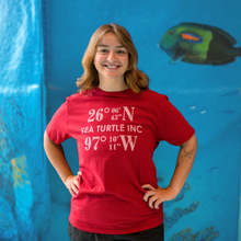 Load image into Gallery viewer, Coordinates Tee - Crimson