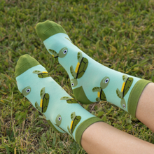 Load image into Gallery viewer, Kids Turtle Socks