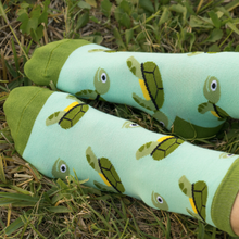 Load image into Gallery viewer, Kids Turtle Socks