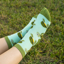 Load image into Gallery viewer, Kids Turtle Socks