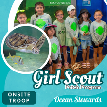Load image into Gallery viewer, Onsite Ocean Stewards Girl Scout Patch Program- Register one at a time