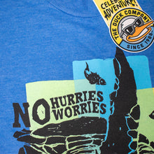 Load image into Gallery viewer, No Hurries, No Worries Kids Tee - Blue