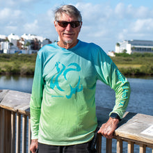 Load image into Gallery viewer, Green Unisex UPF 50+ Long-Sleeve Shirt