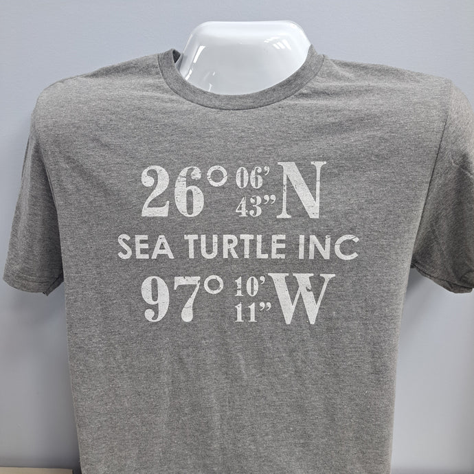 Coordinates Tee - Heather Grey