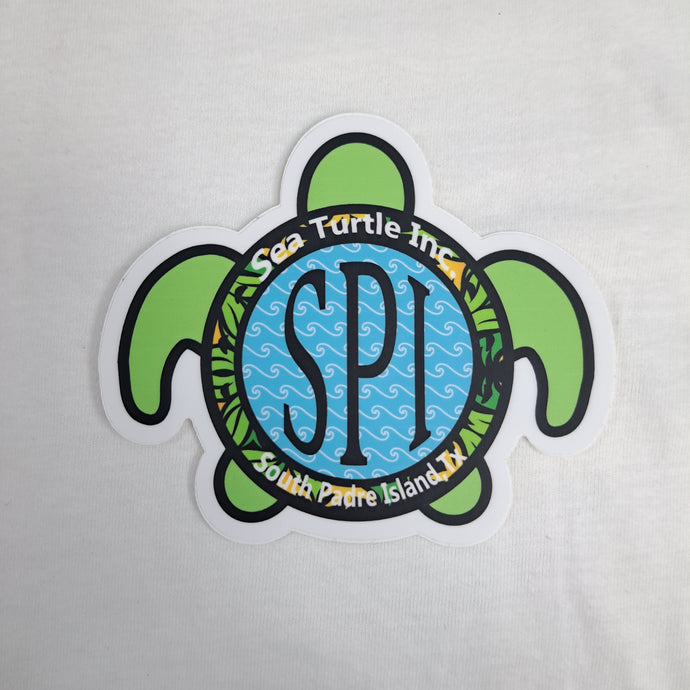 South Padre Turtle Bumper Sticker