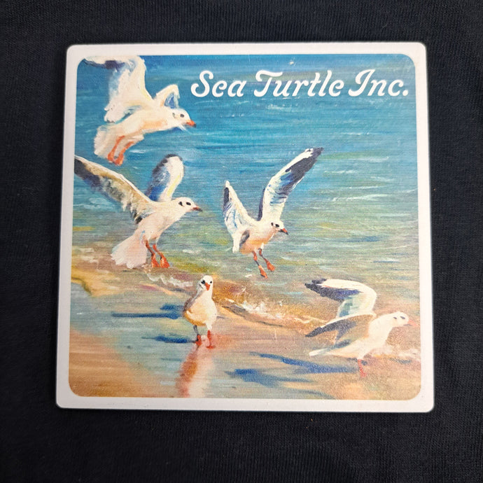 Seagulls - Single Stone Coaster
