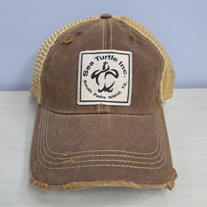 Distressed Patch Cap