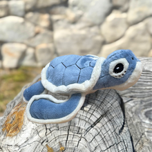 Load image into Gallery viewer, Blue Sea Turtle Stuffie