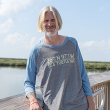 Load image into Gallery viewer, Blue Raglan Coordinates Tee - Unisex