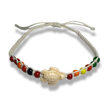 Load image into Gallery viewer, Multicolor Beaded Slider Bracelet