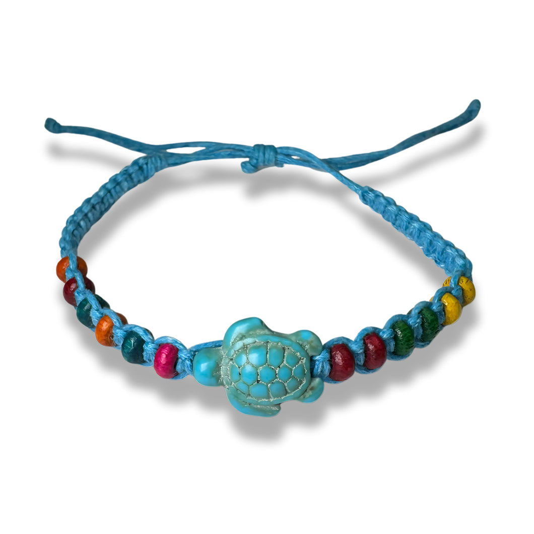 Multicolor Beaded Slider Bracelet