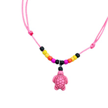 Load image into Gallery viewer, Sea Turtle Slider Cord Necklace