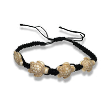 Load image into Gallery viewer, Woven Turtle Slider Bracelet