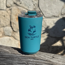 Load image into Gallery viewer, Aqua Sea Turtle Vibe Mug