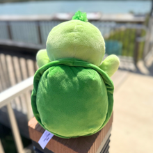 Load image into Gallery viewer, 13" Tiny The Turtle Palm Pal Stuffie