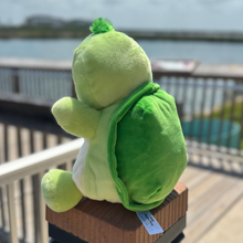 Load image into Gallery viewer, 13" Tiny The Turtle Palm Pal Stuffie