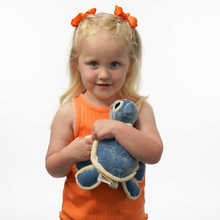 Load image into Gallery viewer, Blue Sea Turtle Stuffie
