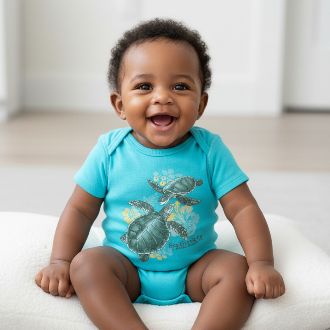 Tiki Turtle Onesie