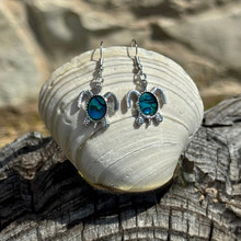 Load image into Gallery viewer, Multi Color Turtle Drop Earrings