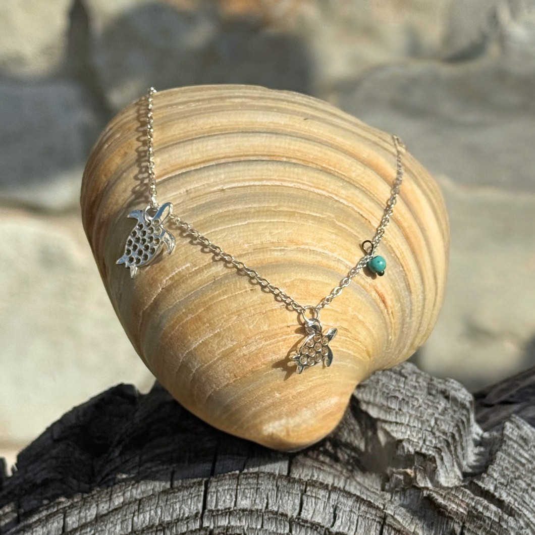 Turtle Duo Necklace