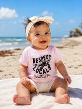 Load image into Gallery viewer, Respect the Locals Baby Tee