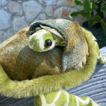 Load image into Gallery viewer, Green Turtle w/ Baby Stuffed Animal