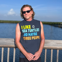 Load image into Gallery viewer, I Like Turtles - Unisex Sleeveless Tee