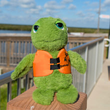 Load image into Gallery viewer, Lifeguard Sea Turtle Stuffed Animal