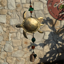 Load image into Gallery viewer, Sideways Sea Turtle Wind Chime