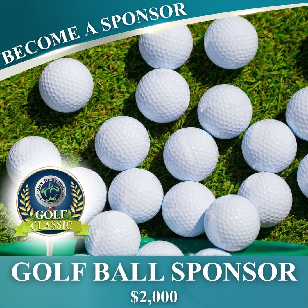 Golf Ball Sponsor