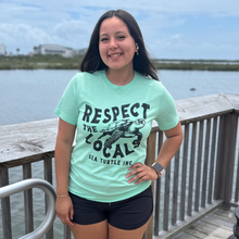 Load image into Gallery viewer, Respect the Locals Shirt Mint - Unisex