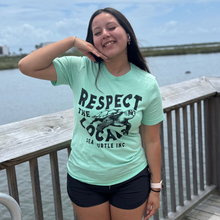 Load image into Gallery viewer, Respect the Locals Shirt Mint - Unisex