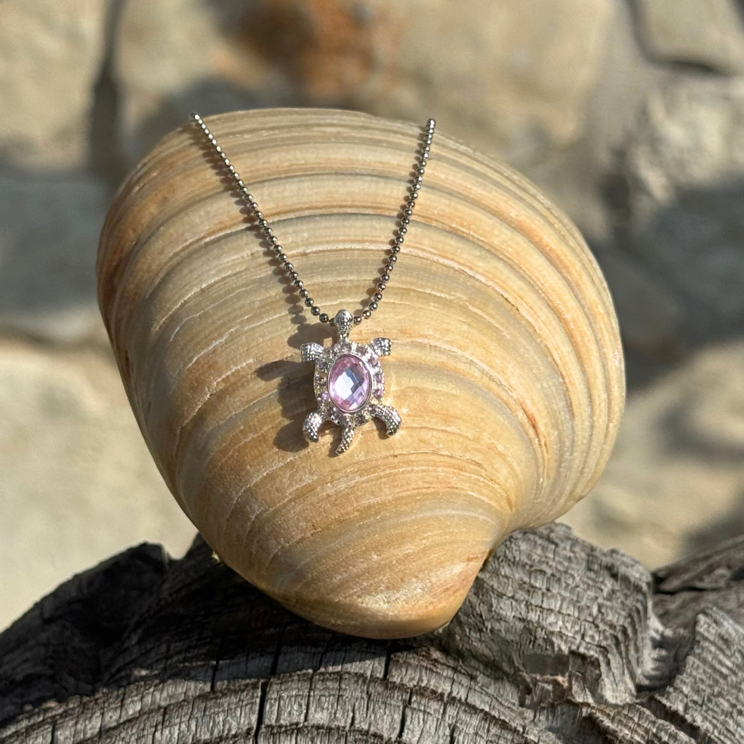 Pink Gem Necklace