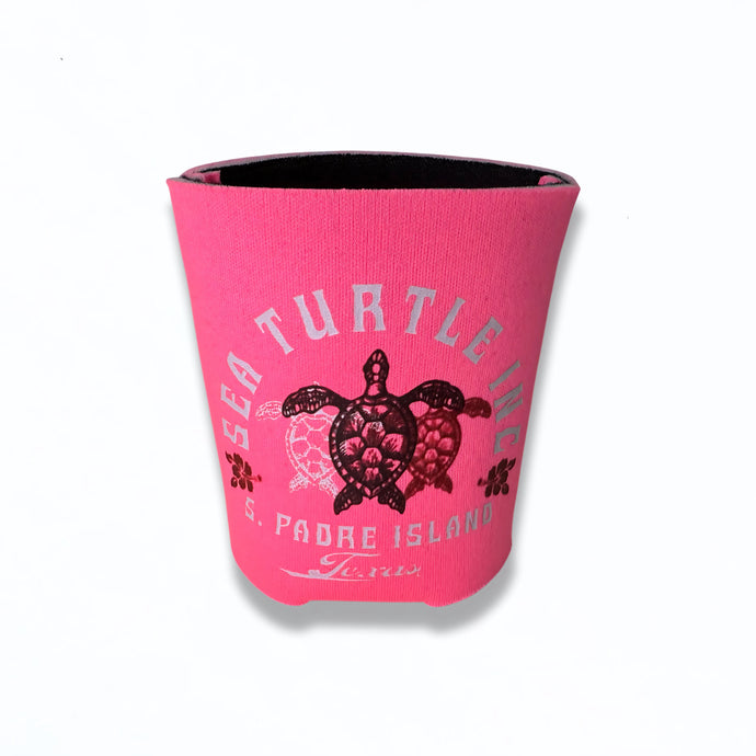 Sea Turtle Inc Pink Koozie