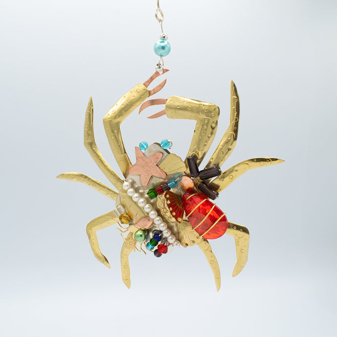 Decorator Crab Ornament