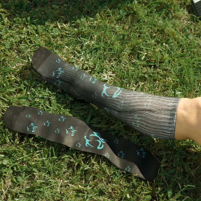 Sea Turtle Inc. Socks - Black