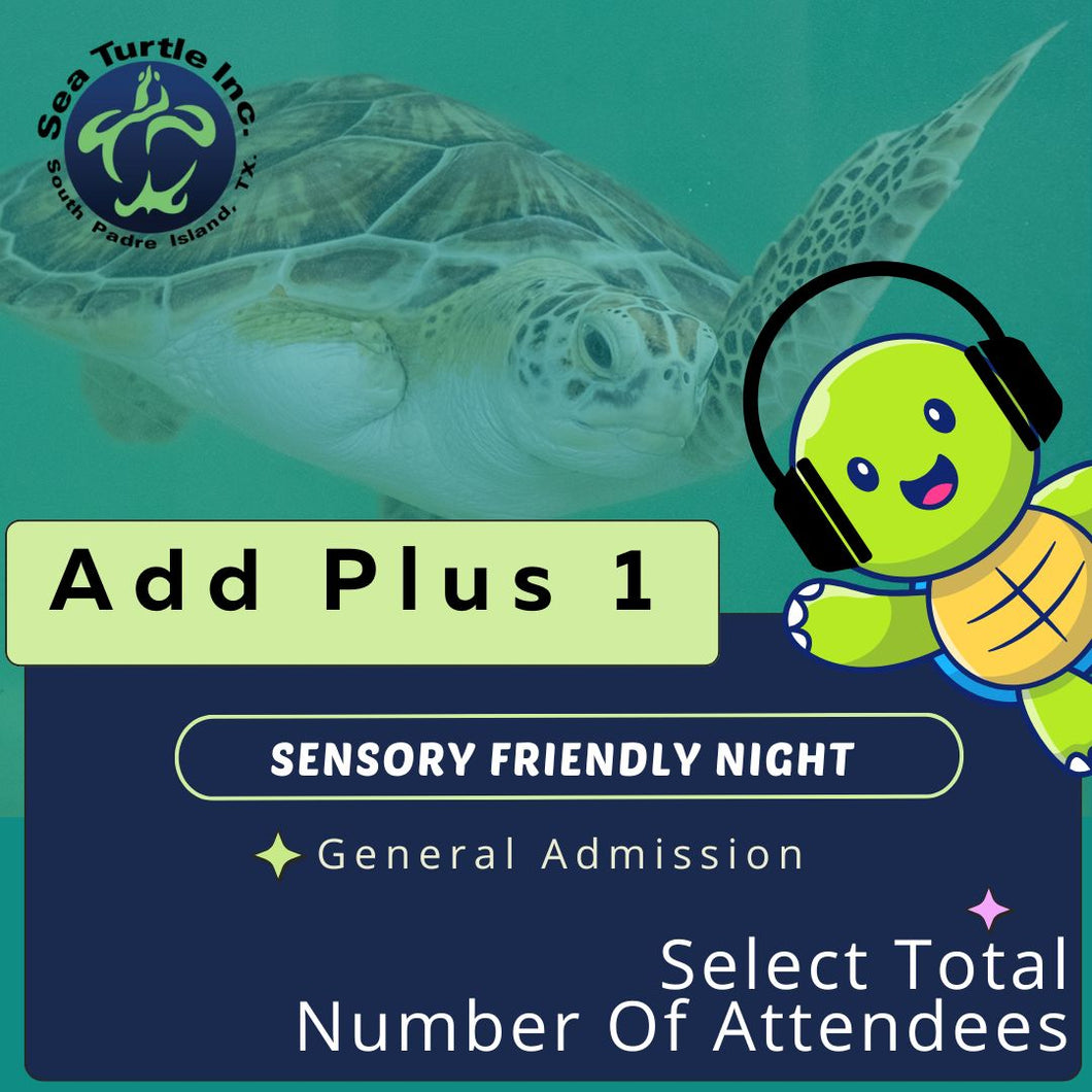 Sensory Friendly Night- General Admission Per Additional Person