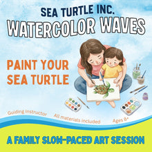 Load image into Gallery viewer, Watercolor Waves Family Paint