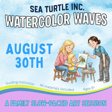 Load image into Gallery viewer, Watercolor Waves Family Paint