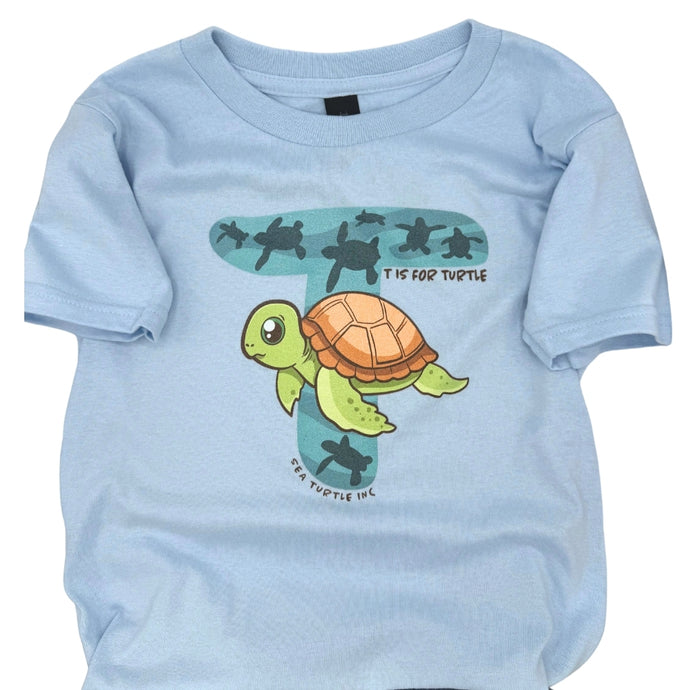 T is for Turtle Toddler Tee