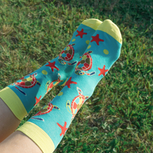 Load image into Gallery viewer, Star Turtle Socks