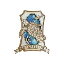 Load image into Gallery viewer, Sea Turtle Inc. Wooden Magnet