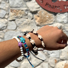 Load image into Gallery viewer, Woven Turtle Slider Bracelet