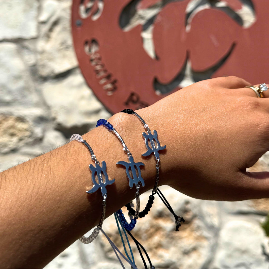 Crystal Beaded Slider Bracelet