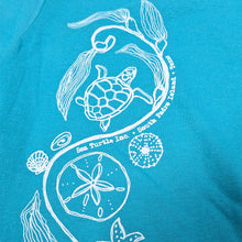 Load image into Gallery viewer, *LAST CHANCE* Beach Art Womens Tee - Teal