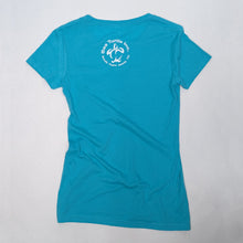 Load image into Gallery viewer, *LAST CHANCE* Beach Art Womens Tee - Teal
