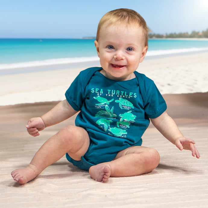 Turtles Of The World Onesie
