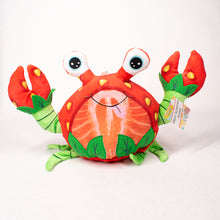 Load image into Gallery viewer, Stawberry Crab Stuffed Animal