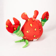 Load image into Gallery viewer, Stawberry Crab Stuffed Animal